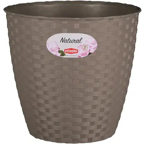 Záhrada Kvetináč Natural 29 cm sivý