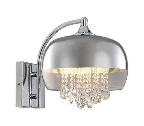 Svietidlá  Krištáľové nástenné svietidlo LUNA 1xE14/40W/230V ML3803