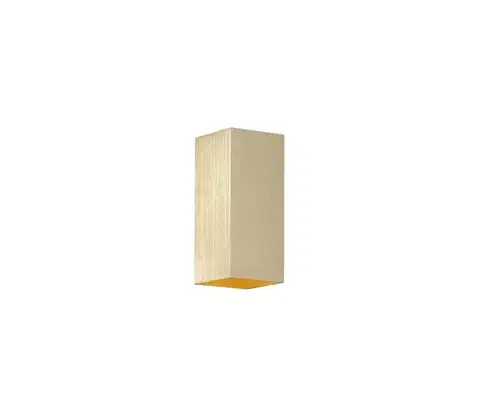 Svietidlá Searchlight 24126GO - Nástenné svietidlo DON 2x GU10/10W/230V zlaté 24126GO
