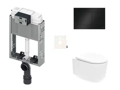 Záchody Závesný WC set na zamurovanie SAT SIKOTZTOR72BL SIKOTZTOR72BL