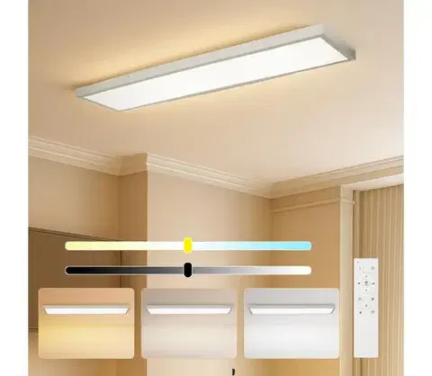 Svietidlá BRILAGI-LED Stmievateľné kúpeľňové svietidlo FRAME SMART LED/50W/230V 120x30 IP44 + DO BRI340