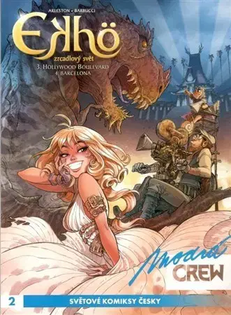 Komiksy Modrá CREW 2 - Ekho - Zrcadlový svět 3+4 - Christophe Arleston
