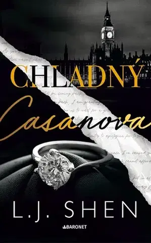 Romantická beletria Chladný Casanova - L. J. Shen,Darina Povolná
