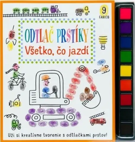 Pre deti a mládež - ostatné Odtlač prstíky: Všetko, čo jazdí