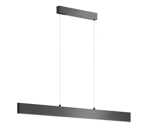 Svietidlá Maytoni P010PL-L30B4K- LED Luster na lanku STEP LED/30W/230V 4000K 118,5 cm čierna P010PL-L30B4K