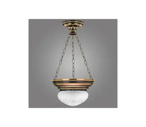 Svietidlá Kemar OPW60/P - Luster OURO EAGLE 1xE27/100W/230V OPW60/P