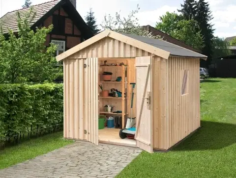 Zahradné domčeky Drevený záhradný domček 349 Weka