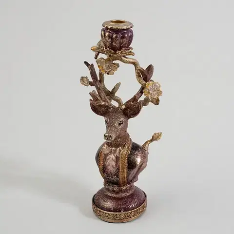 Svietniky Sviečnik Reindeer 32 cm