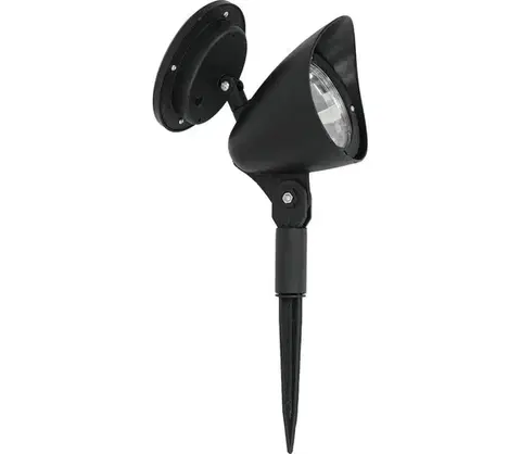 Lampy  LED solárna lampa JOKER LED/1,2V 100 mAh 4000K 31,5 cm IP44 čierna EKO0600