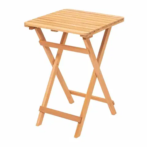 Záhradný nábytok Záhradný stolík Lavia Brown, 60 cm, 60 cm