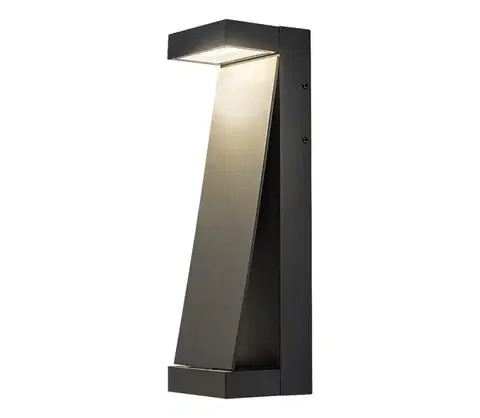 LED osvetlenie Rabalux 77067 - LED vonkajšie nástenné svietidlo BRADU LED/13W/230V IP65 antracit 77067