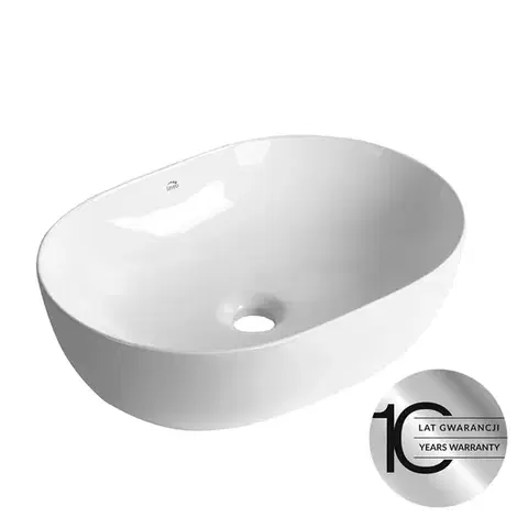 Umývadlá Laveo - Lomami - keramické umývadlo na dosku 48x35 VUL_6248