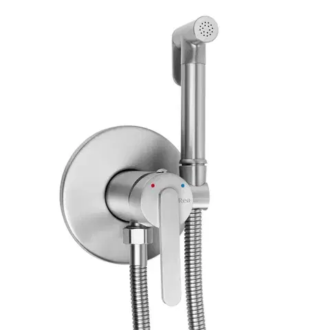 Kúpeľňové batérie REA - Podomietková bidetová batéria Ontario Brush Nickel REA-B3900