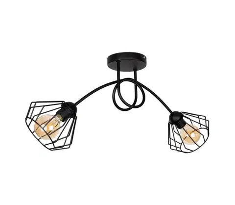 Svietidlá HEXE Prisadený luster CEED 2xE27/60W/230V 0091
