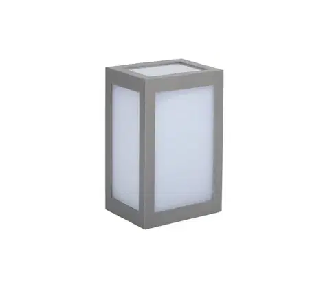 Svietidlá  LED Vonkajšie nástenné svietidlo LED/12W/230V 3000K IP65 šedá 218337