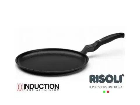 Panvice hliníková liatina RISOLI Panvica na palacinky - indukcia - 28 cm