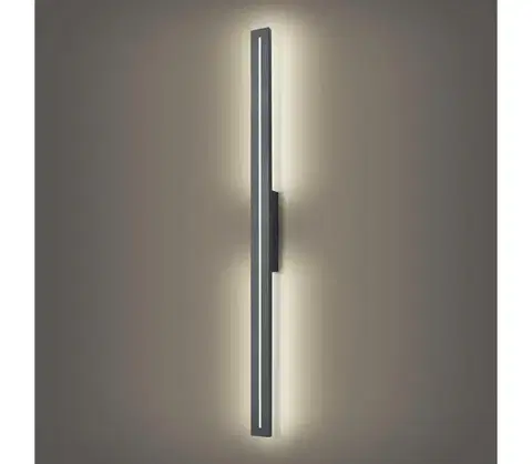 LED osvetlenie BRILAGI - LED Vonkajšie nástenné svietidlo LINEO LED/24W/230V 4000K IP65 antracit BRI274