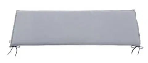 Polstre, sedáky a podušky Kinekus Poduška sedák na lavicu 120x45x4cm svetlosivá LIFE DOPPLER