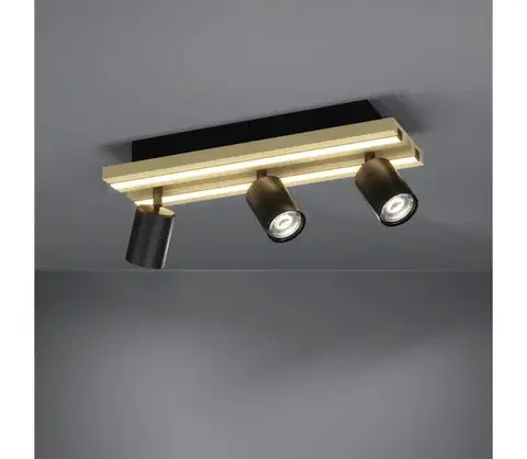 Svietidlá Eglo 390523 - LED bodové svietidlo GESTEIRA 3xLED/2,2W/230V+2x1,2W+2x2W béžová/čierna 390523