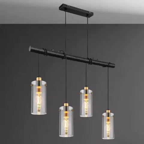 Moderné lampy do obývačky Luster 15564-4H LW4