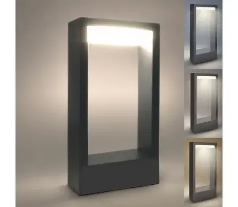 LED osvetlenie BRILAGI-LED Vonkajšia lampa RAGUSA LED/7W/230V 3000/4000/6000K antrac. IP54 30 cm WO-HR60072-300-OEM-ANT