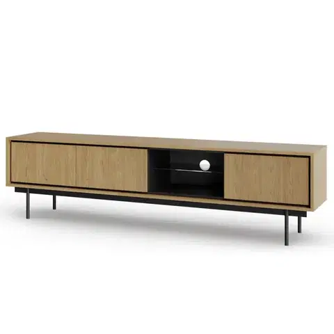 RTV stolíky v podkrovnom štýle TV stolík Deco 200 Baltic Dune