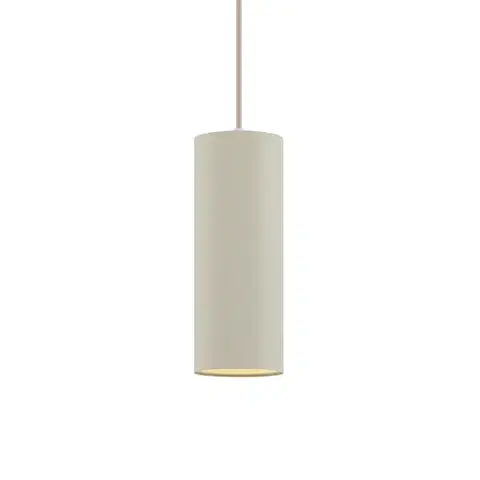 Závesné svietidlá Moderné závesné svietidlo béžové GU10 50 mm okrúhle - Tubo