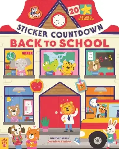 Nalepovačky, vystrihovačky, skladačky Sticker Countdown: Back to School - Odd Dot