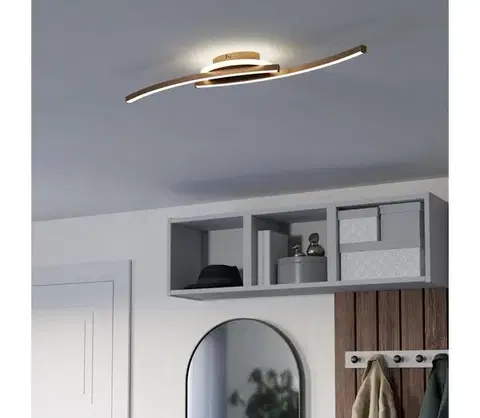 Svietidlá Eglo 901221 - LED Stropné svietidlo LUNGOLAGO LED/12W/230V 4000K medená 901221