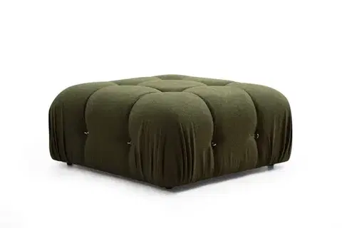 Taburety a podnožky Taburetka Bubble Pouffe - Green
