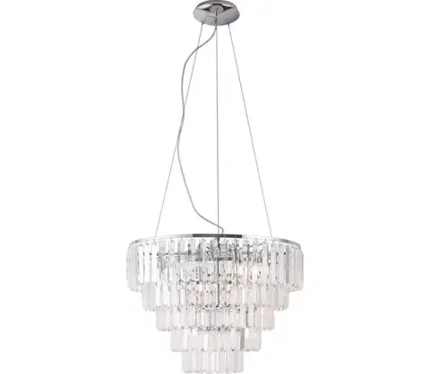Svietidlá MAXLIGHT P0260 - Luster na lanku MONACO 15xG9/40W/230V pr. 60 cm chróm P0260