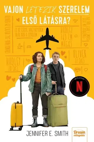 Romantická beletria Vajon létezik szerelem első látásra? – Filmes borítóval - Jennifer E. Smith