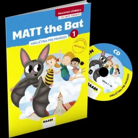 Učebnice a príručky MATT the Bat 1 - angličtina pre prvákov + CD - pracovná učebnica - Kolektív autorov