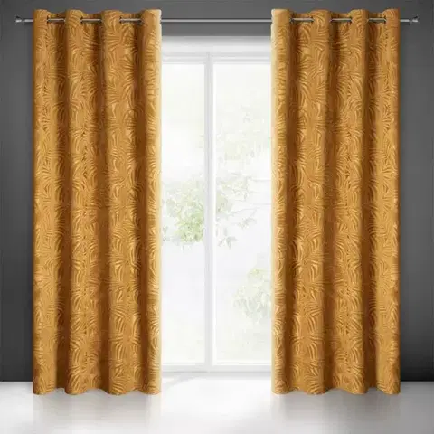 Závesy do spálne Záves LIVIA 140X250 na priechodkách 385838