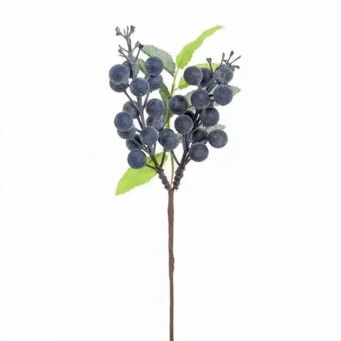 Vetvičky, girlandy, kvety Kinekus Ozdoba zapichovacia konárik bobule 26cm