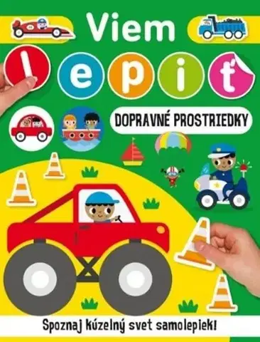 Nalepovačky, vystrihovačky, skladačky Viem lepiť: Dopravné prostriedky