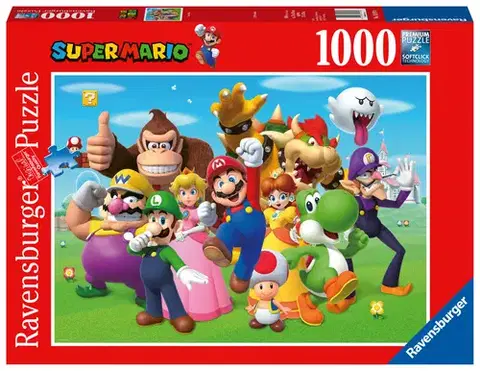 1000 dielikov Ravensburger Puzzle Super Mario 1000 Ravensburger