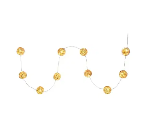 Vianočné osvetlenie  RXL 237 gule medené 10LED WW TM