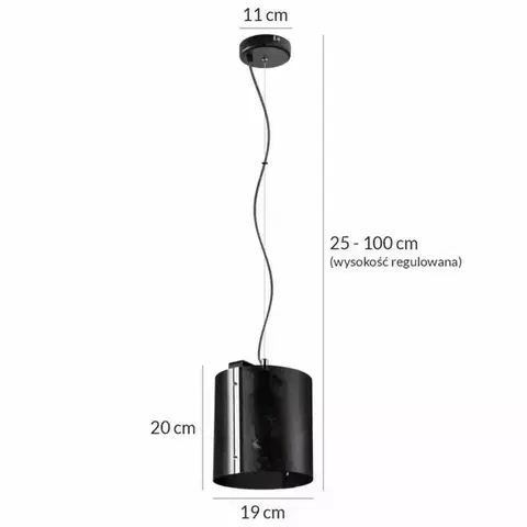 Moderné lampy do obývačky Luster KOMETA 2920/Z-B-1 LW1