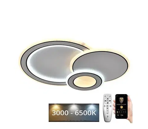 Svietidlá  LED Stmievateľné stropné svietidlo LED/40W/230V 3000-6500K + diaľkové ovládanie J1308/W