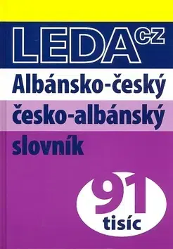 Jazykové učebnice, slovníky Albánsko-český česko-albánsky slovník - Kolektív autorov