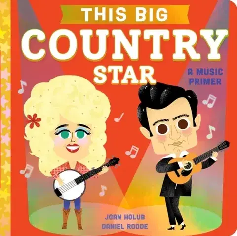 Leporelá, krabičky, puzzle knihy This BIG Country Star - Joan Holub