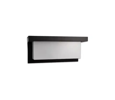 Svietidlá  LED Vonkajšie nástenné svietidlo so senzorom LED/12W/230V IP54 čierna ZALAGOS LED PIR