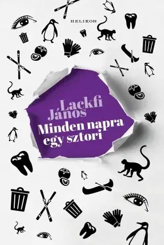 Svetová beletria Minden napra egy sztori - János Lackfi