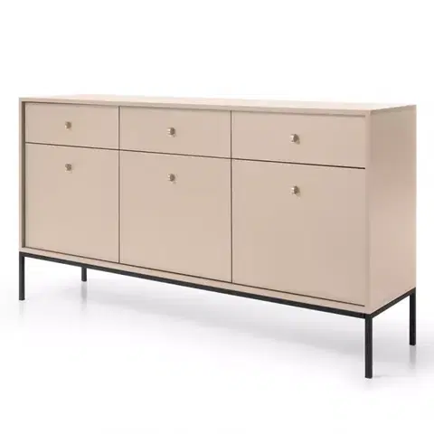 Komody do spálne Komoda Mono mksz154 béžový