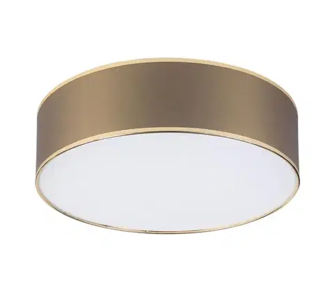 Svietidlá  Stropné svietidlo SIRJA 2xE27/15W/230V pr. 45 cm hnedá/zlatá LM-2.183/CAMELEO