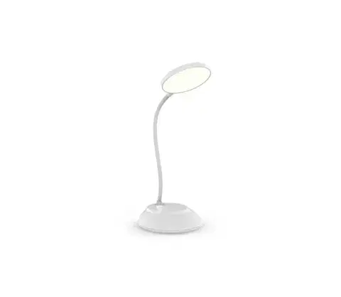 Lampy  LED Stmievateľná nabíjacia stolná lampa VISUA LED/5W/5V 3000-5000K biela KLLVD5BI