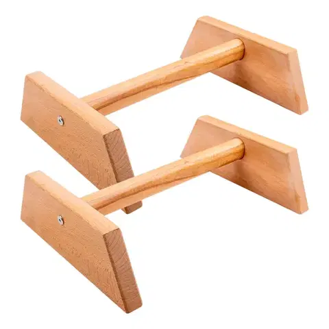 Podpery na kľuky Drevené úchopy na kľuky inSPORTline Gripolix 40 cm