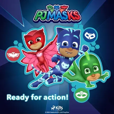 Pre deti a mládež - ostatné Saga Egmont PJ Masks - Ready for Action! (EN)