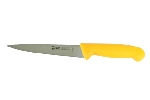 Kuchynské nože IVO Mäsiarsky nôž IVO 18 cm - žltý 97079.18.03